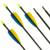 Complete Arrow | ECO - Fiberglass Arrow with Feathers - 24-32 inches