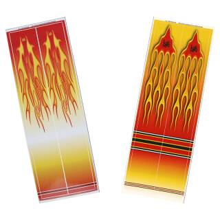 Arrow Wraps | Series 700 - Flame - Length: 8 inches - 2 Pieces
