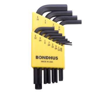 Set di chiavi a brugola BONDHUS - .050 - 5/16 - Chiave a brugola esagonale