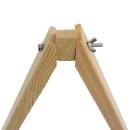 STRONGHOLD S130 - Soporte de madera para dianas de paja