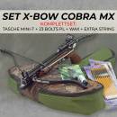 [SPECIAL] SET X-BOW COBRA MX im Bag Package - 80 lbs / 165 fps - Pistolenarmbrust