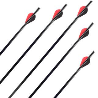 Flechas ballesta | X-BOW Air Negro - 2219 - 20 pulgadas - aluminio T6