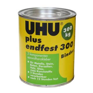 UHU plus endfest 300 resina epoxi para arqueras - aglutinante - lata 915g