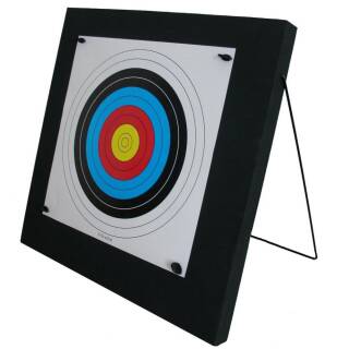 !!TIPP!! STRONGHOLD Schaumscheibe Junior - 60x60x4,5 cm - bis 20 lbs - inkl. Ständer, Scheibennägel und Auflage