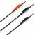 Flecha Completa | GOLD TIP Hunter - Carbono - Plumas naturales de 4 pulgadas - emplumado en fábrica | Calibre 340