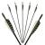Flecha completa | TROPOSPHERE - flecha de fibra de vidrio con fletching natural - 24-32 pulgadas - Nature