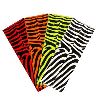 Arrowwraps | Serie 900 - Zebra - Lunghezza: 8 pollici - Confezione da 2