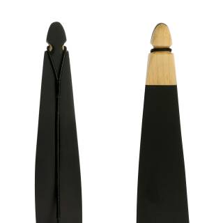 Nœud à démonter recourbé adulte Core Silhouette. 68, NOIR, 36 lb tirage