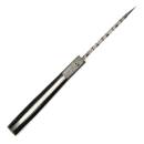 elTORO Damascus Horn - Damas - Couteau de chasse - 9cm - fourreau cuir inclus
