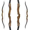 JACKALOPE - Amber - 64 inches - Refined Recurve Bow Take Down - 25-50 lbs