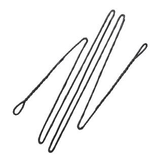 Cuerda de arco | Fast Flight (FF) - empalme fl. - 12/14 o 16 filamentos - para arcos largos y recurvos - 48-70 pulg.