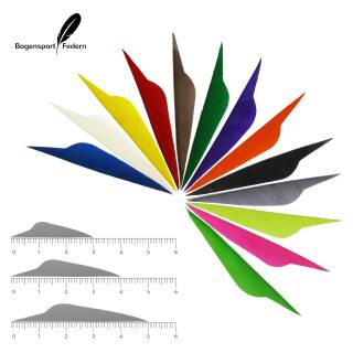 [BEST-SELLER] BSW Spiked Style - plume naturelle - couleur unie - différentes longueurs
