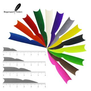 [Bestseller] BSW Bat Style - pluma natural - color único - varias longitudes