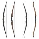 JACKALOPE - Moonstone - 60 inches - 30-60 lbs - Take Down Recurve- or Hybrid Bow