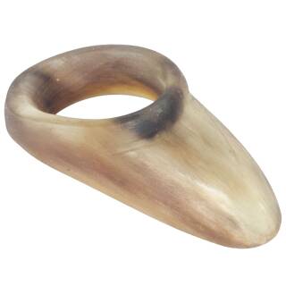 WHITE FEATHER Thumb Ring - Anello da pollice