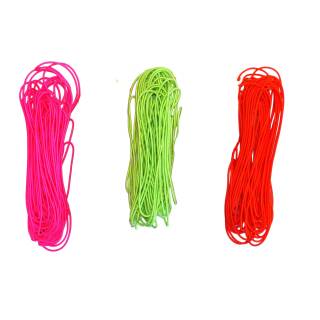 Bucle de cuerda - de color - brillante - 15cm