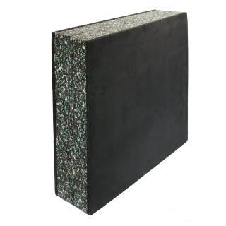 STRONGHOLD Schaumscheibe - Black Edition - Superstrong - EasyPull - bis 60 lbs | Größe: 80x80x20cm + optionales Zubehör