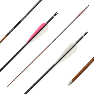 up to 20 lbs | [Recommendation] Carbon arrow | MagnetoSPHERE Slim - with Vanes - Spine: 1200 | 28 inches