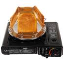 FOX OUTDOOR camping toaster - foldable - for 4 slices - with tongs