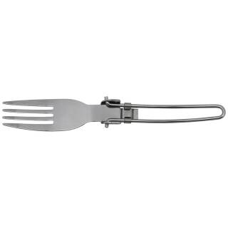 FOX OUTDOOR Gabel - klappbar - Edelstahl