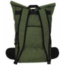 FOXOUTDOOR Backpack - foldable - 35 l - OD green - Rip Stop - Nylon