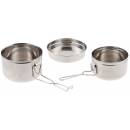 MFH CZ Cookware - Stainless steel - 3-piece