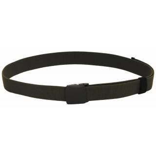 Cinturón MFH - Elástico táctico - oliva - aprox. 3,7 cm