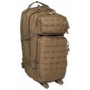 MFH HighDefence US Rucksack - Assault I - Laser - coyote tan