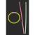 MFH glow stick - collar - fino - varios colores - 65 uds/rollo
