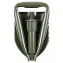 MFH Mini folding spade - 3-piece - olive