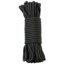 Cuerda MFH - negra - 9 mm - 15 metros