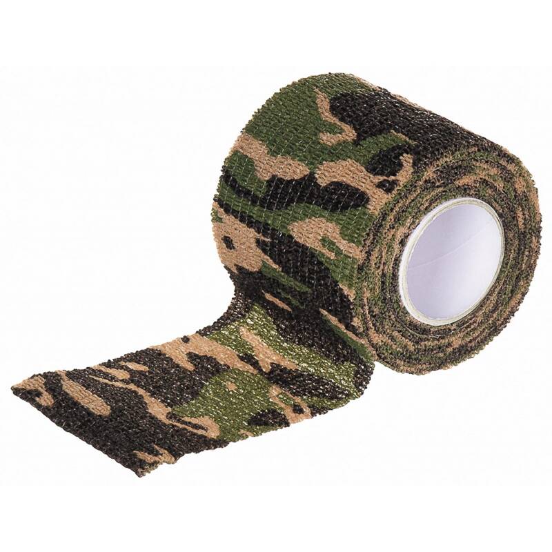 MFH Tarnband Selbsthaftend Tarn-Band Camouflage Gewebeband 5cm x 4,5m 
