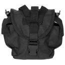 MFH Borsa portabottiglie - MOLLE - nero