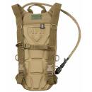 MFH Hydration Backpack - with TPU Bladder - Extreme - 2,5 l - coyote tan
