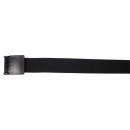 MFH US ceinture - Stealth - noir - environ 4 cm