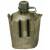 Botella de agua de plástico MFH US - 1 litro - tapa - HDT-camo FG - sin BPA