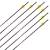 Flecha Completa | SKYLON Quantic - Carbono 3K - Plumas ex fábrica - Paquete de 6