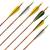 Complete arrow | SKYLON Bentwood - Carbon - factory fletched - Pack of 12