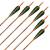 Complete arrow | SKYLON Bentwood - Carbon - factory fletched - Pack of 12