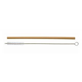 BASICNATURE bamboo straw set