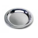 BASICNATURE stainless steel plate - flat or deep