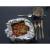 BASICNATURE Assiette en acier inoxydable - plate ou creuse