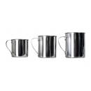 BASICNATURE stainless steel mug - polished - various...