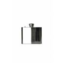 BASICNATURE hip flask - square - polished - various...