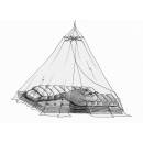 BASICNATURE Classic canopy - mosquito net