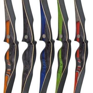 SPIDERBOWS Tornado - 64 inch - 20-50 lbs - One piece recurve bow