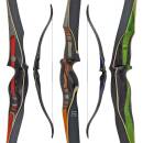 SPIDERBOWS Tornado - 64 pulgadas - 20-50 lbs - Arco Recurvo Monobloque