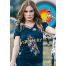 Maglietta da donna ARCHERS STYLE - Tiro con larco - vari colori colori