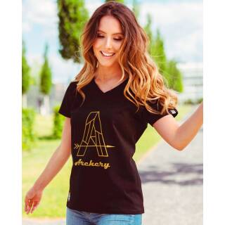 ARCHERS STYLE T-shirt femme - Archery Gold