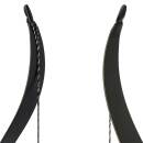 C.V. EDITION by SPIDERBOWS - Raven CARBON - 62-68 inch - 25-50 lbs - Take Down Recurve bow